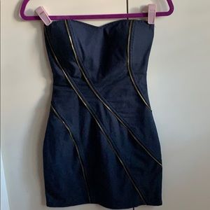 Do & be Strapless Denim dress Size Small